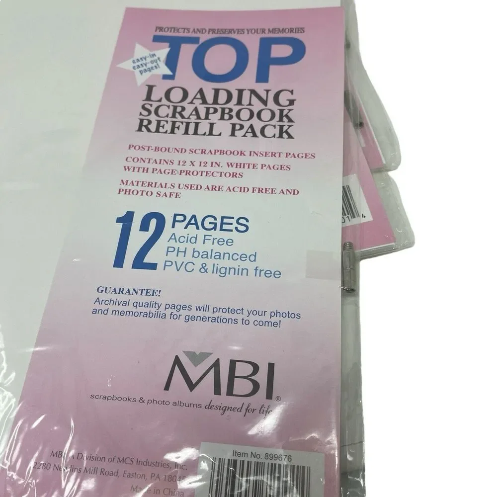 4 Packs MCS MBI‎ 12
